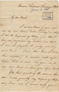 367. Robert Lynch to Bp Patrick Lynch -- June 4, 1865