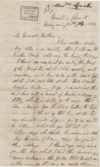 058. Madame Baptiste to Bp Patrick Lynch -- June 28, 1859