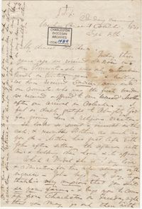 172. Madame Baptiste to Bp Patrick Lynch -- September 8, 1861