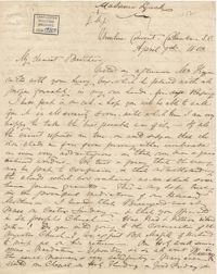 275. Madame Baptiste to Bp Patrick Lynch -- April 9, 1863