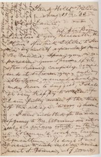 253. Letter to James Heyward from J.H. Trapier -- August 18, 1865