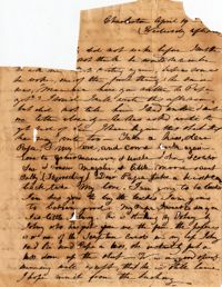 046. Anna Keith to Paul Trapier Keith -- April 19, 1844