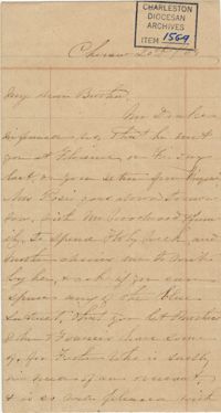 335. Anna Lynch to Bp Patrick Lynch -- 1864