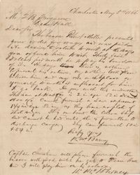 294. William McBurney to Thomas B. Ferguson -- May 5, 1866 (Third letter)