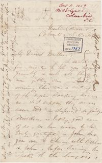 078. Madame Baptiste to Bp Patrick Lynch -- October 5, 1859