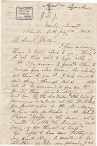 162. Madame Baptiste to Bp Patrick Lynch -- July 6, 1861