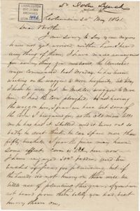 159. John Lynch to Bp Patrick Lynch -- May 24, 1861
