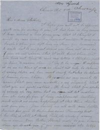 240. Louisa Blain to Bp Patrick Lynch -- September 8, 1862