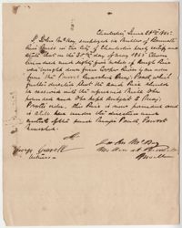 241. Note of delivery of rough rice to Bennett's Mill -- June 26, 1865