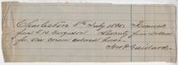 244. Receipt from T.B. Ferguson to [first name?] Gaillard -- July 8, 1865