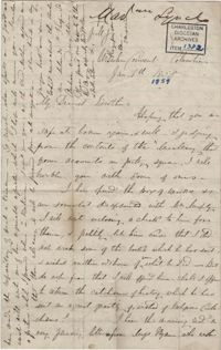 030. Madame Baptiste to Bp Patrick Lynch -- January 16, 1859