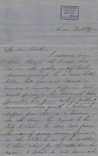 027. Anna Lynch to Bp Patrick Lynch -- December 22, 1858