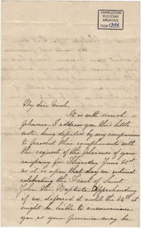 115. Ellen Spann to Bp Patrick Lynch -- June 14, 1860
