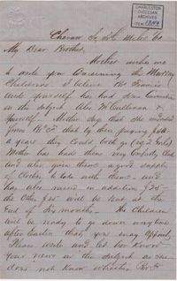 099. Hugh Lynch to Bp Patrick Lynch -- March 30, 1860