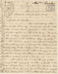 201. Madame Baptiste to Bp Patrick Lynch -- January 26, 1862