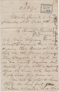 302. Madame Baptiste to Bp Patrick Lynch -- September 9, 1863