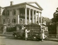 Bookmobile in front of Main Library (2)