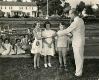 Summer reading closing exercises, Cooper River Memorial Library, 1952