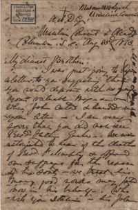 296. Madame Baptiste to Bp Patrick Lynch -- August 23, 1863