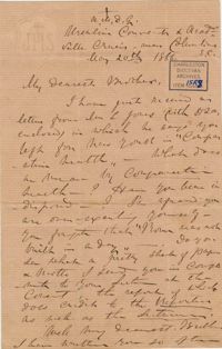 413. Madame Baptiste to Bp Patrick Lynch -- May 20, 1866