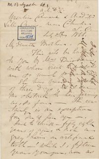 418. Madame Baptiste to Bp Patrick Lynch -- July 8, 1866