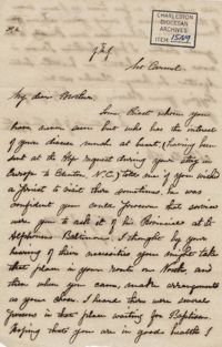 394. Madame Antonia to Bp Patrick Lynch -- February 26, 1866