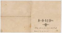 185. Card - Jan. 6, 1870