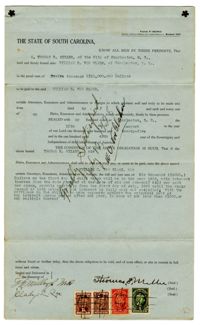 Bond Document Regarding William Von Glahn's Loan to Thomas Miller, 1925