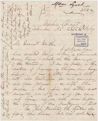 075. Madame Baptiste to Bp Patrick Lynch -- September 2, 1859