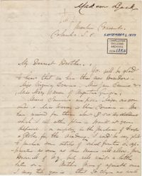 073. Madame Baptiste to Bp Patrick Lynch -- September 1, 1859