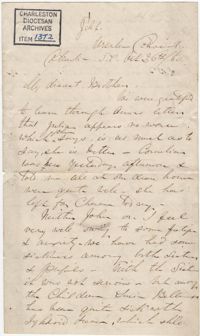 132. Madame Baptiste to Bp Patrick Lynch -- October 26, 1860