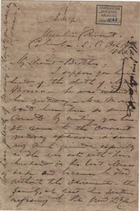 314. Madame Baptiste to Bp Patrick Lynch -- October 16, 1863