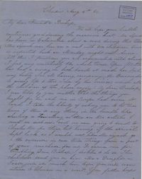 421. Henrietta Lynch to Bp Patrick Lynch -- August 4, 1866