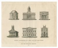 Public Buildings in The City of New York, for the New York Mirror