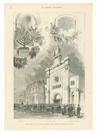 Versailles. - Inauguration du nouveau Temple israélite.