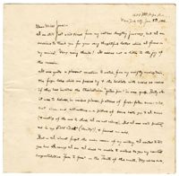 Letter from Dr. Jacob S. Raisin to Jane Lazarus, January 8, 1916 Folded with a Letter from 