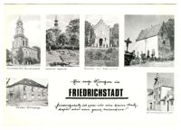 Die sechs Kirchen in Friedrichstadt