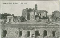 Roma - Tempio di Venere e l'Arco di Tito