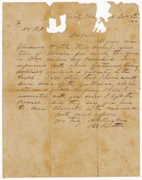 Letter from Captain Alexander Hamilton Boykin to Private Benjamin Dores Lazarus Jr., December 6, 1864
