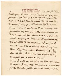 Letter to Jane L. Raisin from Jacob S. Raisin, June 30, 1922