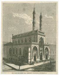 The Kaal or Kadesh B'nai Jeshurun Synagogue, Cincinnati, O.