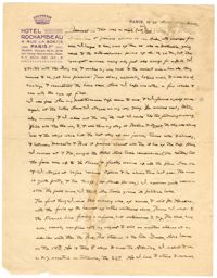 Letter to Jane L. Raisin from Jacob S. Raisin, August 10, 1931