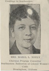 Greetings from Mabel Neely