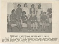 Marion Anderson Federated Club