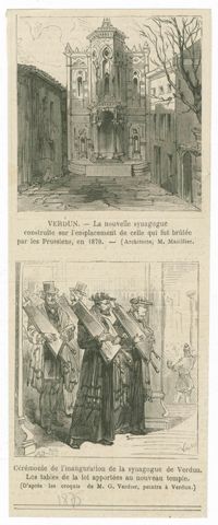 Verdun - La nouvelle synagogue