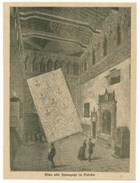 Eine alte Synagoge in Toledo