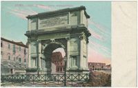 Roma - Arco di Tito - parte settentrionale