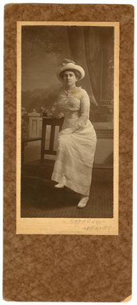 Portrait of Mary Eleanor Seixas (Emanuel) Lee