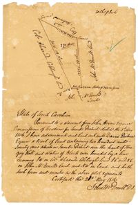 Sumter Land Tract Agreement, 1806