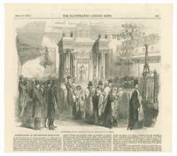 Consecration of the Jewish Synagogue, St. Albans Place, St. James's